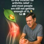 The best vitamin for arthritis relief, according to research